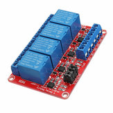 Moduł przekaźnika Optocoupler 24V 4-kanałowy wyzwalacz poziomu Geekcreit dla Arduino - produkty pracujące z oficjalnymi płytkami Arduino