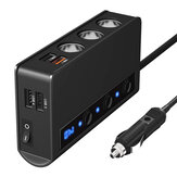 SLW002 180W 4 USB автомобильная зарядка гнездо быстрой зарядки QC3.0 12V/24V