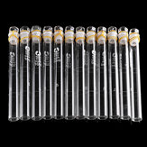 Kit de 12 tubos colorimétricos de vidro de 10/25/50/100 ml com pipeta Conjunto de vidraria de laboratório