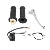 Brake Lever Hand Grips Throttle Cable Kits For Yamaha PW50 PY50