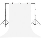 Photography Studio Background Photo Backdrops with Tripod Support Stand White Screen Backdrop Photo Kit