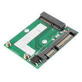 Adaptador conversor de cartão mSATA SSD para SATA de 2.5 polegadas SATA 6.0GPS, módulo de placa Mini Pcie SSD compatível com SATA3.0Gbps/SATA 1.5Gbps
