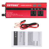 5000W 12V/24V DC auf 110V/220V AC Solar-Power-Wechselrichter LED modifizierte Sinuswelle Konverter Rot