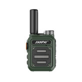 Jianpai G63 Yüksek Güçlü El Telsizi EU Plug HiFi Ses Gürültü Azaltma İki Bantlı Mini Taşınabilir El Tipi İki Yönlü Radyo