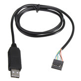 5pcs 6Pin FTDI FT232RL USB zu Seriell Adaptermodul USB TO TTL RS232 Kabel