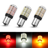 1Pcs 1156 BA15S LED Авто Тормозной стоп-сигнал Turn Turn Обратный Лампа Bulb 4.2W 864LM Красный / Желтый / Белый