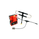FrSky R9M 2019 900MHz Long Range Transmitter Module and R9 Mini Receiver with Mounted Super 8 and T antenna