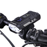 Astrolux® BL04 Digitale Fahrradlampe 1600LM mit doppeltem Abstandstrahl 6000mAh Powerbank, Typ-C-Ladevorgang, Speichermodus, wasserdichtes Fahrrad-Frontlicht für Elektrofahrrad MTB Fahrradtaschenlampe
