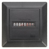 Timer Quadrat Zähler Digital 0-99999.9 Stundenmesser Stundenzähler AC220-240V
