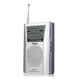 Indin BC-R60 Mini Pocket Receptor portátil AM / FM Leitor de rádio Telescópico Antena Alto-falante