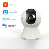 Tuya Smart HD 1080P 3MP 2.4G WIFI IP Камера с поддержкой качения в помещении с двусторонним голосом, совместимая с Alexa Google Home