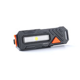 50LM COB LED 6 trybów rowerowe tylne światło wodoodporne ładowanie USB ostrzegawcze światło