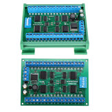 R4D1C32 Controlador RS485 de 32 canais para trilho DIN, protocolo Modbus RTU, placa de expansão remota PLC
