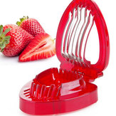 Erdbeer Slicer Küche Kochen Gadgets Zubehör Obst Carving Tools Fruit Slicing Tools