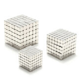 Jeu de 216 cubes magnétiques de 3/4/5 mm, boules aimantées, cube magique, sphère de puzzle 3D, cadeau décoration avec boîte