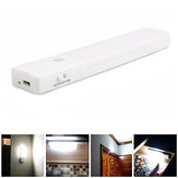 USB Oplaadbare LED-onderkast nachtlampje met bewegingssensor voor keukenkasten en kledingkasten
