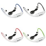 Portable Waterproof Running Sport Wireless Tf Card Headphone Mp3 Music Player With Usb Cable