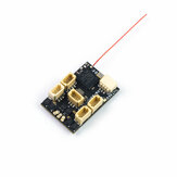 Receptor RC mini AEORC RX156-E/TE 2.4 GHz 7CH con telemetría integrada ESC brushless 2S 7A que admite FlySky AFHDA 2A para drone RC.
