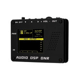 Reduktor hałasu DSP Audio DNR Filtr cyfrowy SSB CW Radio amatorskie ICO M FT-817 857 897 KX3 FT-818 + Głośnik + LED Spektrum dźwiękowe