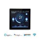 ME160H Tuya Smart WIFI kolorowy ekran LCD termostat zdalny elektryczny/wodny termostat do ogrzewania podłogowego kocioł naścienny współpracuje z Alexa Google Home