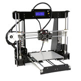 Anet® A8-M DIY 3D-printerkit Dubbele extruder Ondersteuning tweekleurig afdrukken 220 * 220 * 240 mm afdrukformaat