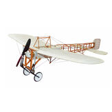 Avión de madera con alas Bleriot XI de 420 mm de envergadura, modelo RC (aeroplano de radiocontrol) y ala fija KIT/KIT+Combo de potencia