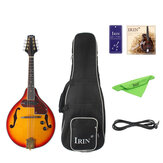 IRIN ME-21 8 Strings Sunset Color Electric Mandolin With Pickle/Wipe Cloth/3M Connection