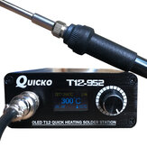 Quicko T12-952 STC OLED Lehimleme İstasyonu Elektronik Kaynak Demiri T12 Saplı Lehim Demiri