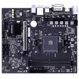 Renkli SAVAŞ-AX B450M-HD V14 Bilgisayar Anakart PC Masaüstü Anakart AMD Soket AM4 ve Ryzen Serisi İşlemciler Çift Kanal DDR4 Ses İzole LED Lamba Destekler