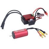 Surpass Hobby Diamond Seriers Waterproof 2040 3200KV Brushless Motor with 35A ESC for 1/16 1/18 RC Vehicles