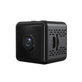 X6D 1080P Mini-Wireless-Kamera für den Außenbereich mit Fernüberwachung per Telefon, Nachtsicht, Bewegungserkennung, Alarmbenachrichtigungen über die App, AP Hotspot-Unterstützung, TF-Karte, Mikroüberwachungskamera für die Heimsicherheit