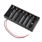 8 Slots AA Bateria Caixa Bateria Suporte para 8xAA Baterias Kit DIY Caso