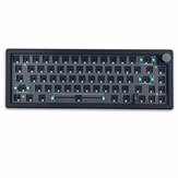 ZUOYA Hot-Swap-Dichtungs-Mechanik-Tastatur-Kit RGB beleuchtet bluetooth-kompatibel 2,4G Wireless/Verdrahtet für Cherry Gateron
