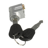 Zündschloss-Batteriesicherung für Motorrad Elektrofahrradroller + 2 Schlüssel