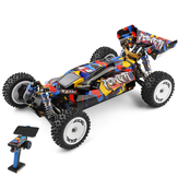 Wltoys 124007 1/12 2.4G 4WD Brushless RC Car 75km/h Off-Road Speed Racing Vehicles Models RTR Toys