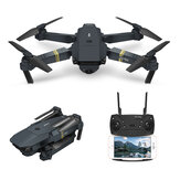 Eachine E58 WIFI FPV avec caméra grand angle HD 720P, mode de maintien élevé, drone quadricoptère pliable RC RTF