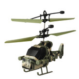 Çocuklar için Dış mekan Oyuncakları için Kamuflaj İndüksiyon Süzülme USB Şarjlı Uzaktan Kumandalı RC Helikopter JY8192