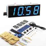 Geekcreit DIY Digital Clock Kit Light Control Industrial Control 1 Inch LED Electronic Kit