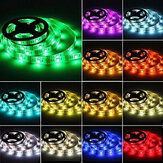 LED Light Strip 50/100/150/200cm RGB 5050SMD LED Strip Light Battery Operated Waterproof 3 Modes Color Change