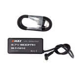 Boîtier de charge de batterie rechargeable EMAX 18650 avec batterie de 3,7V 1800mAh et recharge USB DC 5,5*2,5mm pour lunettes FPV et drone de course RC