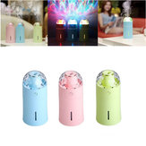 Mini 175ml Renkli USB Taşınabilir LED Gece Lambası Yansıtıcı Nemlendirici sahne ışığı efekti ile