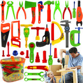 Maintenance Toolbox Portable Children Play Set Gioco di finzione Kit per bambini Gioco educativo per giocare a casa