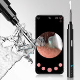 1080P Ear Wax Removal Otoscopes 360°Wide Angle Visual Earwax Removal Camera Ear Cleaner Wireless Otoscope