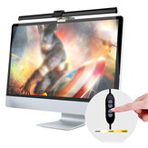 Lámpara de escritorio LED ScreenBar E-Reading con iluminación asimétrica y control USB, luz de trabajo LED con colores fríos y cálidos, lámpara de oficina con alimentación USB, para monitor o laptop