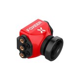 Caméra FPV Foxeer Mini Cat 3 1200TVL 0,00001lux StarLight avec support OSD et menu à distance pour drones de course FPV noir/rouge