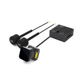 Walksnail Moonlight Kit Ultra HD 5.8Ghz Digital System FPV Transmitter Starlight 160 Degree 4K 60fps Camera Built-in EIS Gyroflow with Dual LHCP Antennas for RC Drone Goggles X