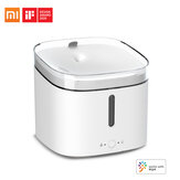 Xiaomi Mijia 2L Smart Automatic Pet Water Dispenser Fountain Drinking Bowl Living Water Supply Intelligent Linkage Mijia APP Control Pet Accessories For Cats Dogs Drinking Water