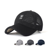 Men's Sunshade Casual Mesh Cap Thin Breathable Baseball Cap Summer Outdoor Fishing Sun Hat