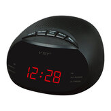 VST ST-8 EU Led Digital Radio alarma Reloj con azul rojo verde luz de fondo dos grupos alarma Reloj AM FM Reloj Ra