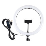 PULUZ PU457B 11.8 inch 30cm 3200K 6500K 3 Modes Dimmable Dual Color Temperature LED Ring Light for Vlogging Selfie Photography Video with Phone Clamp